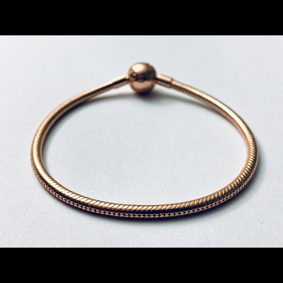 Pandora rose gold snake bracelet / Pandora Charms / Pandora Rings / Necklace - Picture 4 of 15
